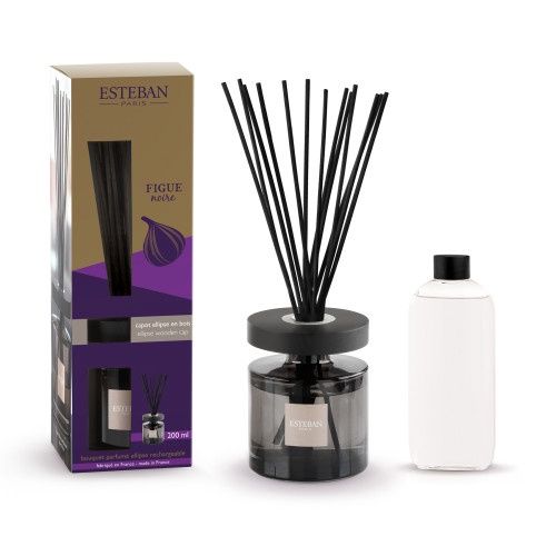 Geurstokjes &quot;Bouquet Parfumé Ellipse Rechargeable&quot;, Scent (geur): Figue noire, Size: 200 ml