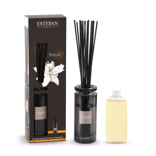 Geurstokjes &quot;Bouquet Parfumé Initial&quot; hervulbaar 100 ml, Scent (geur): Néroli