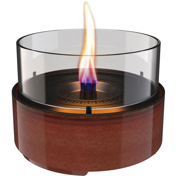 Tenderflame Café 18 Reactive Glaze tafelhaard, Colour: Amber