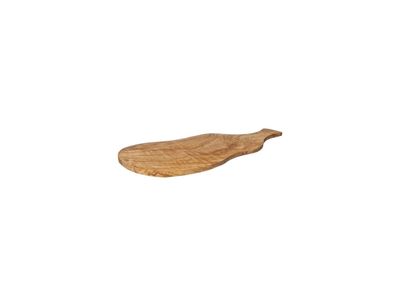Snijplank met handvat uit olijfhout