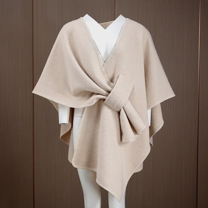 Wollen cape