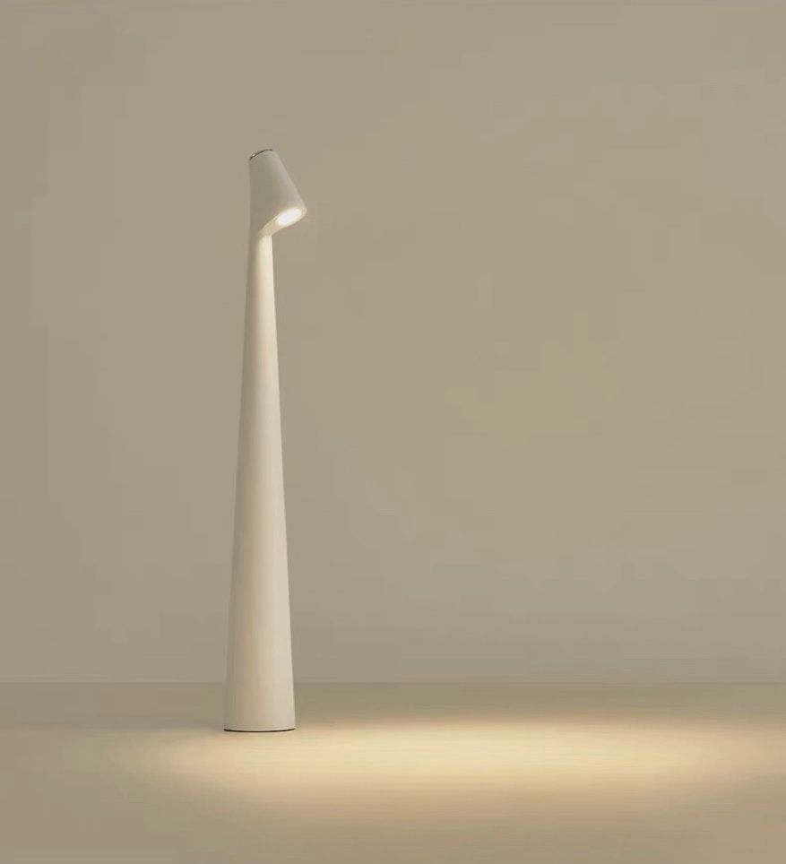 Nordic LED tafellamp: draadloos en dimbaar, Colour: Wit