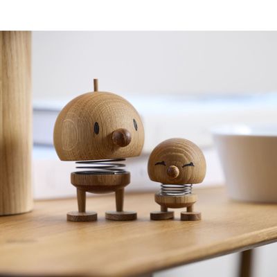 Hoptimist Bumble &quot;smoke&quot; eikenhout medium