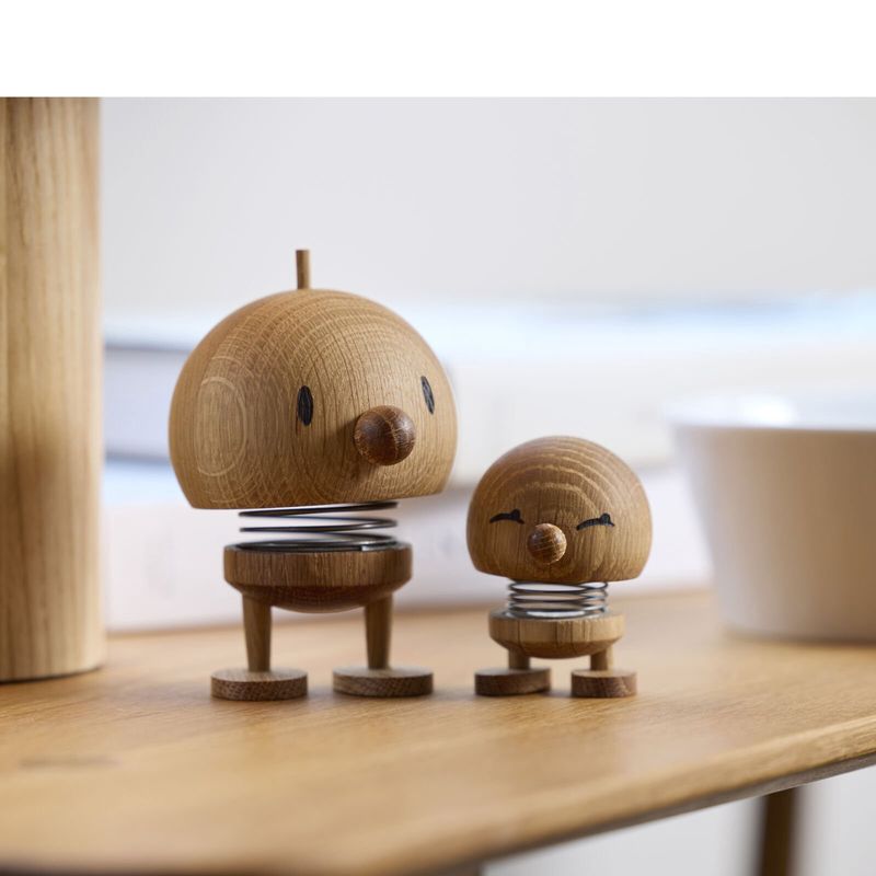 Hoptimist Bumble &quot;smoke&quot; eikenhout medium