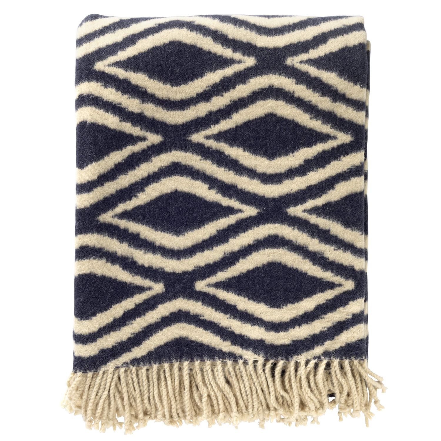 Plaid &quot;Amorella&quot; 150 x 200 cm, Colour: Insignia blue