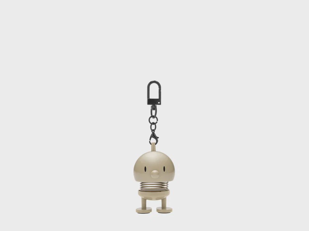 Hoptimist Bag Charm, Colour: Latte