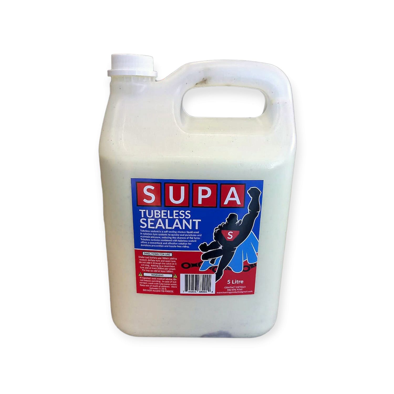 SUPA 5L TUBELESS SEALANT