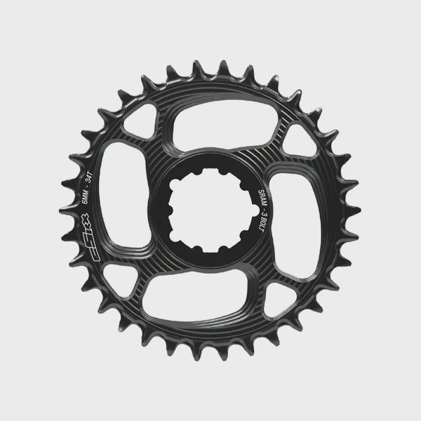 TT CSIXX CHAINRING SRAM 6MM 34T 3 BOLT ROUND