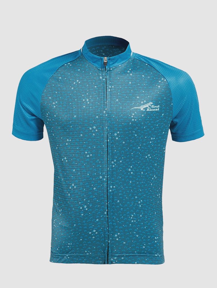 FIRST ASCENT BOYS BUBBLE CYCLING JERSEY