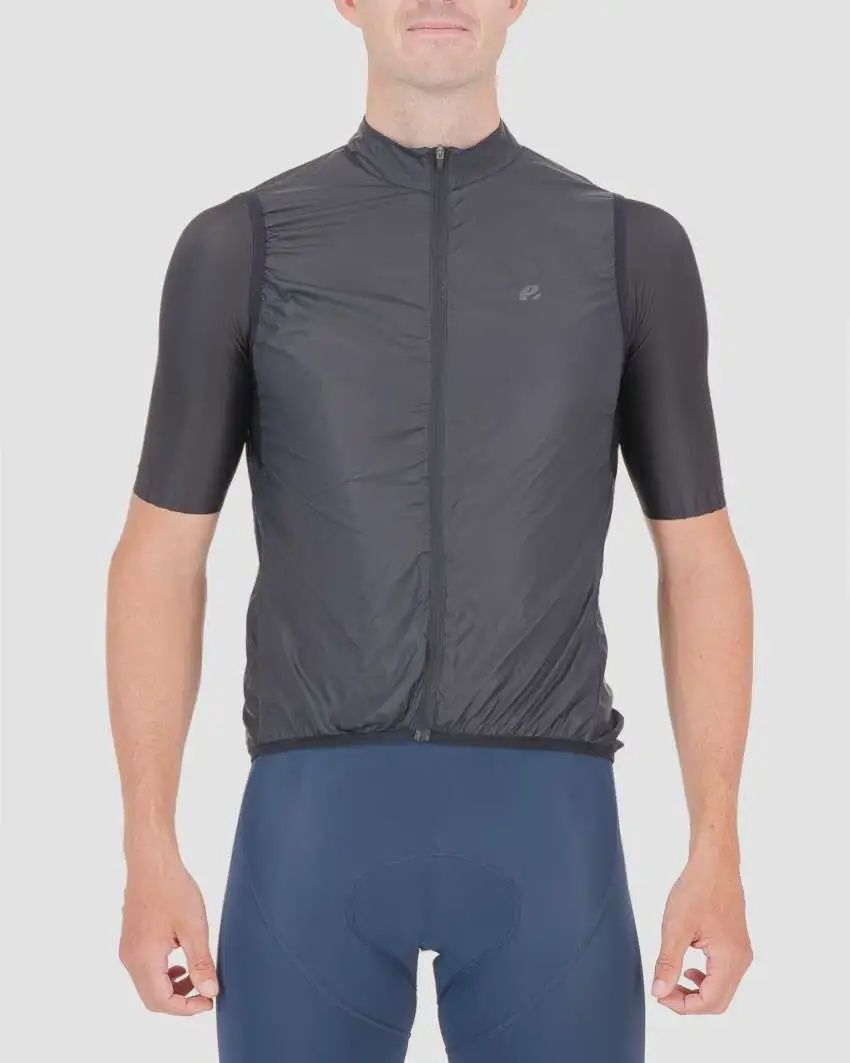 ENJOY ATOM GILET/MONO/BLACK/MALE