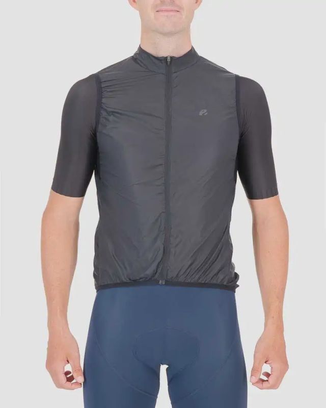 ENJOY ATOM GILET/MONO/BLACK/MALE