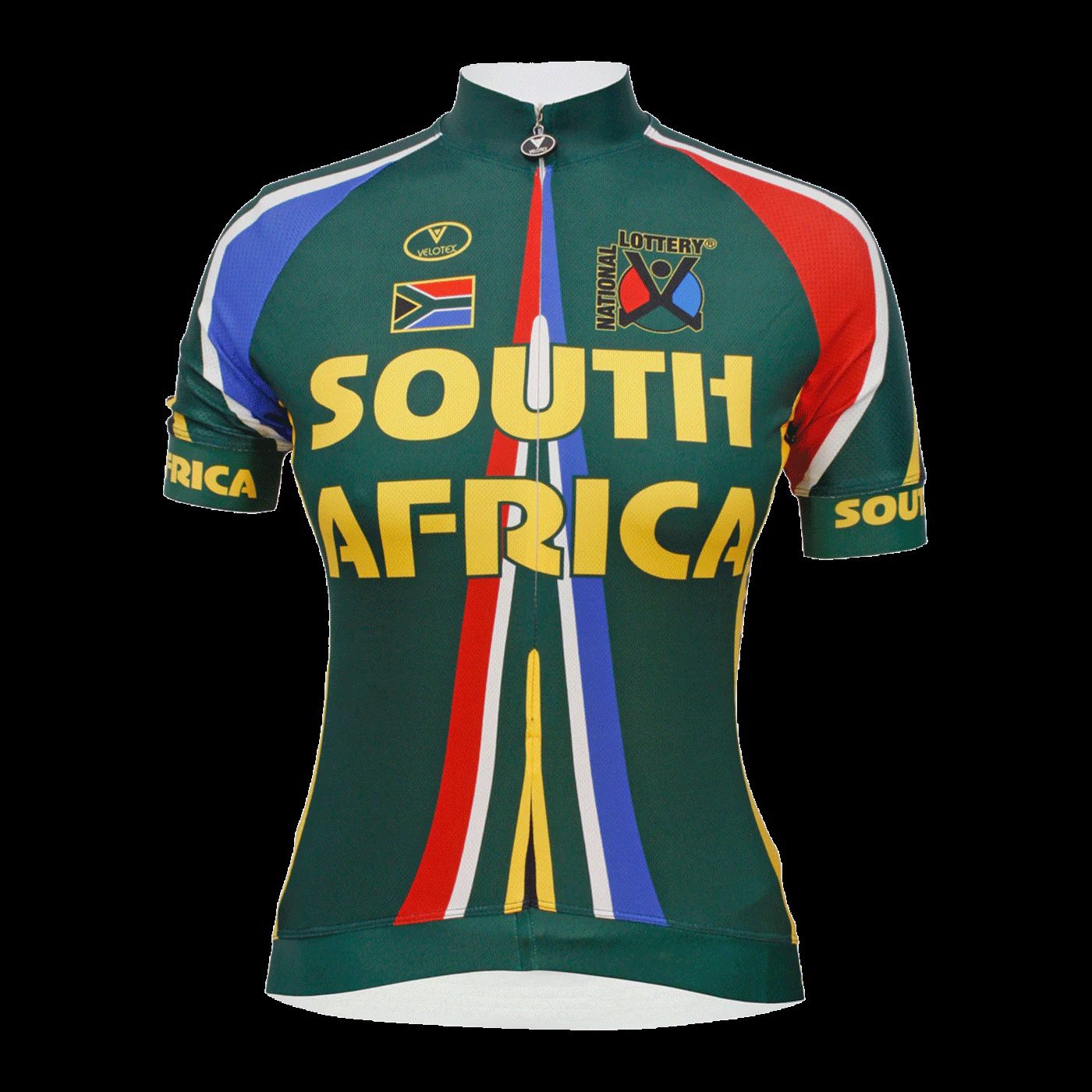 VELOTEX  SOUTH AFRICA LADIES  CYCLING JERSEY