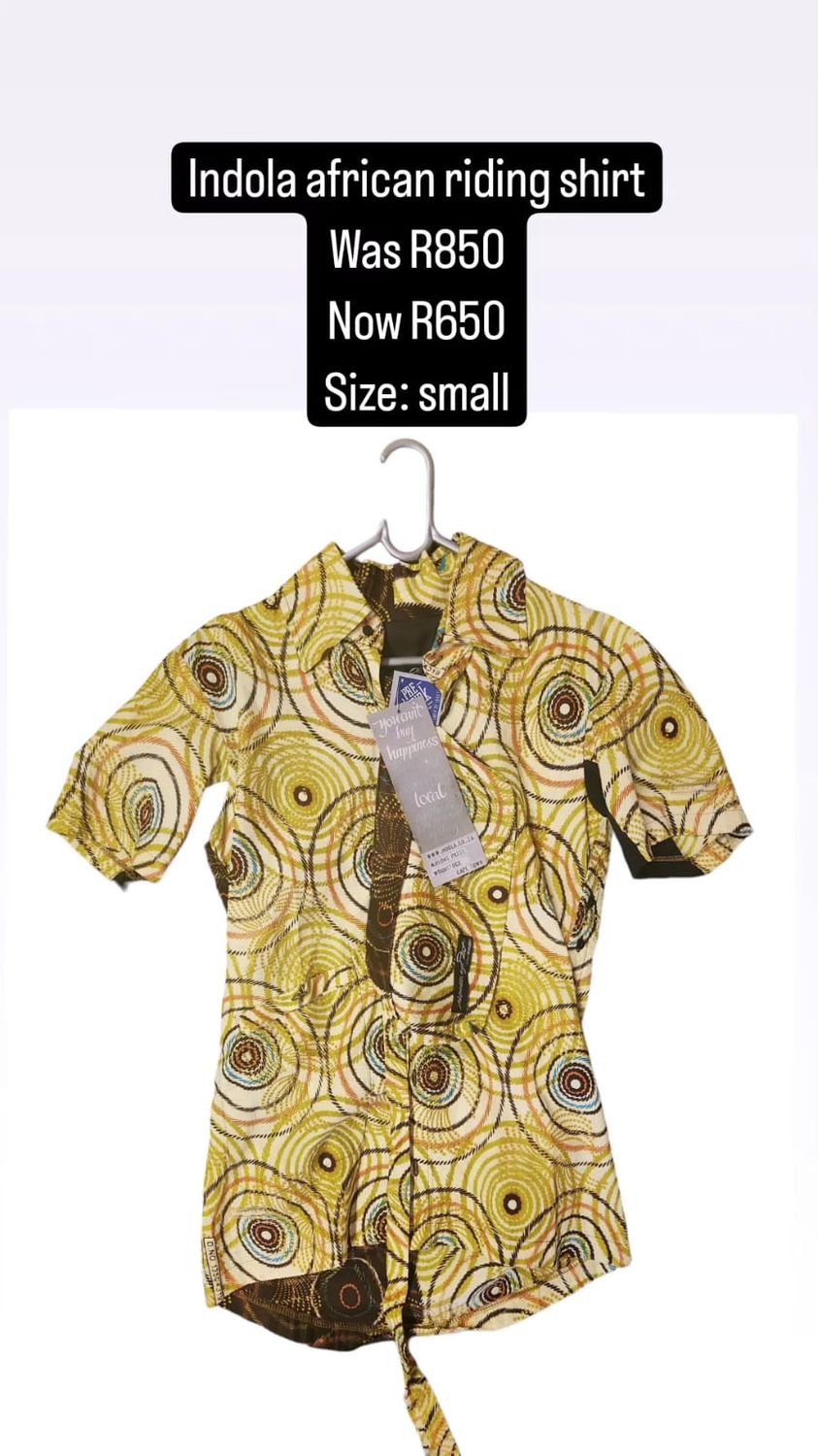 INDOLA MENS AFRICAN RIDING, Size: Small, Colour: Yellow