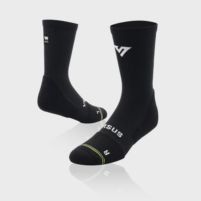 VERSUS MERINO WINTER SOCKS, Colour: BLACK WOLF, Size: 4-7