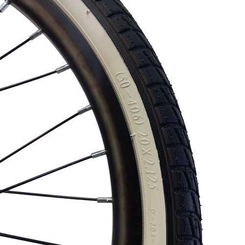 ABC 20&quot; KIDS TYRE WHITE