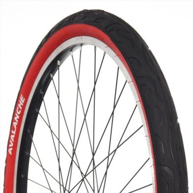 ABC TYRE 26&quot; CRUISER RED WALL, Colour: Red Wall
