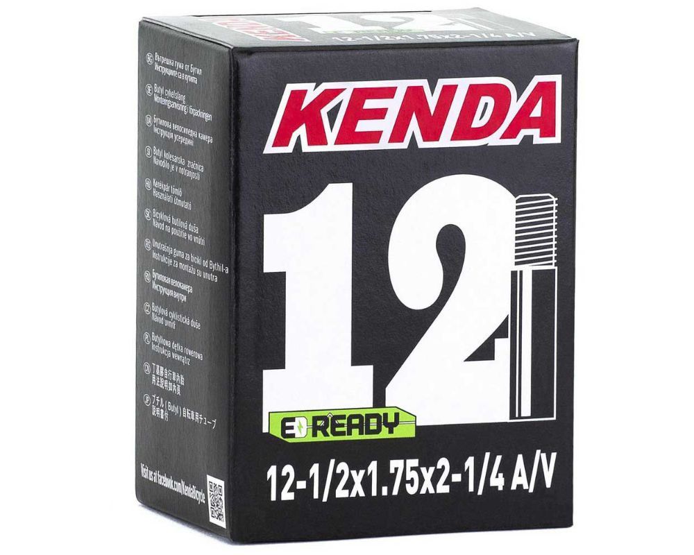 KENDA 12.5&quot; TUBE, Colour: Black