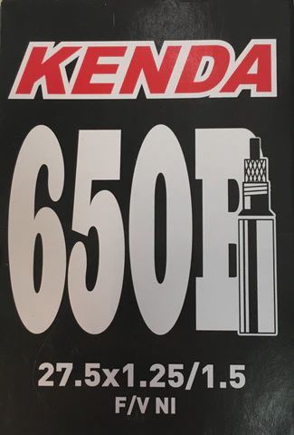 KENDA 650B X 1.25/1.5 FV, Colour: Black