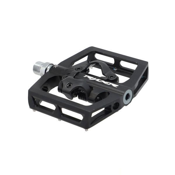 RYDER PEDAL DUAL MTB PRO, Colour: Black