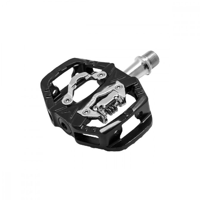 RYDER PEDAL DUAL MTB ELITE, Colour: Black