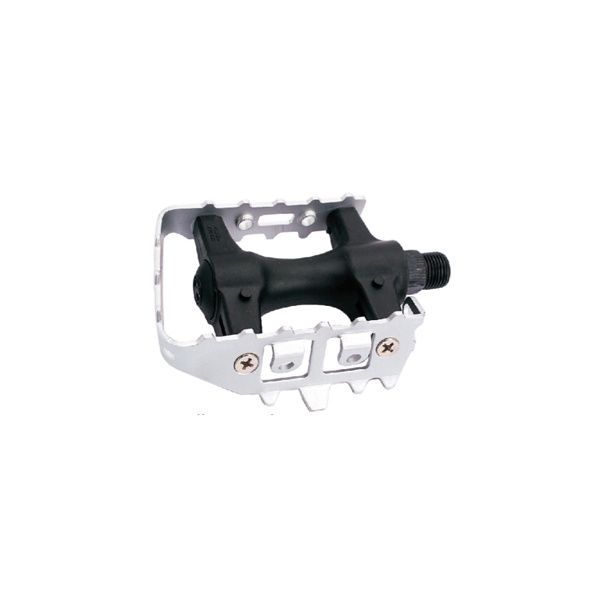 RYDER PEDAL ALLOY CAGE, Colour: Black/Silver