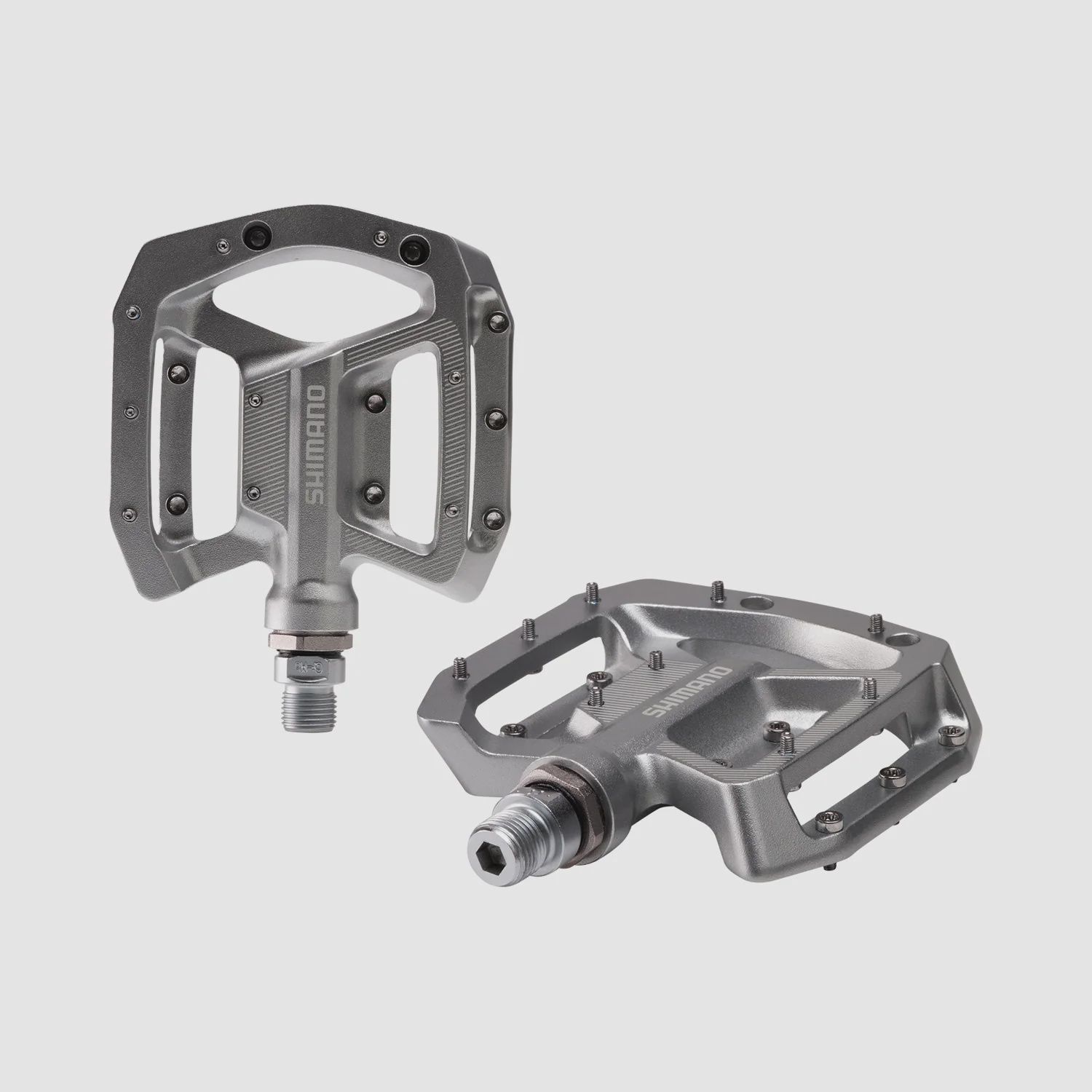 SHM PEDAL PD-GR500 FLAT SILVER, Colour: Silver