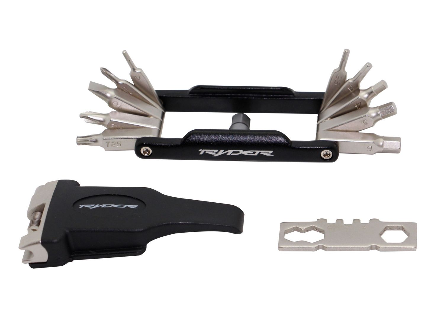 RYDER FOLDING TOOL 20 FUNCTION, Colour: Silver