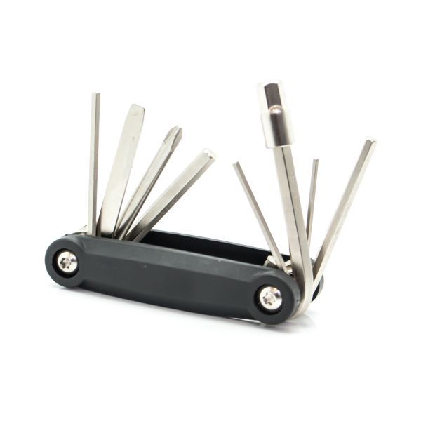 SPEEDMASTER FOLDING TOOL 9 FUNCTION, Colour: Black/Silver
