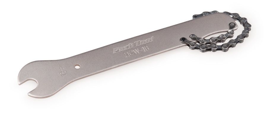 PARKTOOL HCW-16 CHAIN WHIP &amp; 15MM, Colour: Grey