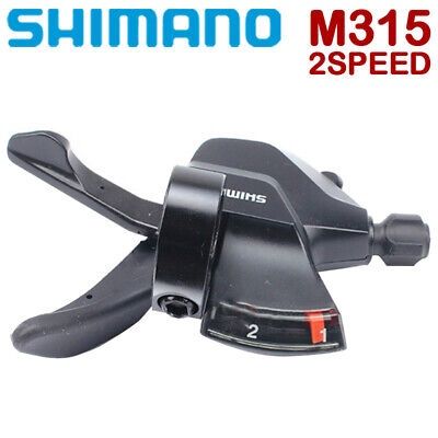 SHIMANO SL-M315 SHIFTER - L/H ONLY, Colour: Black