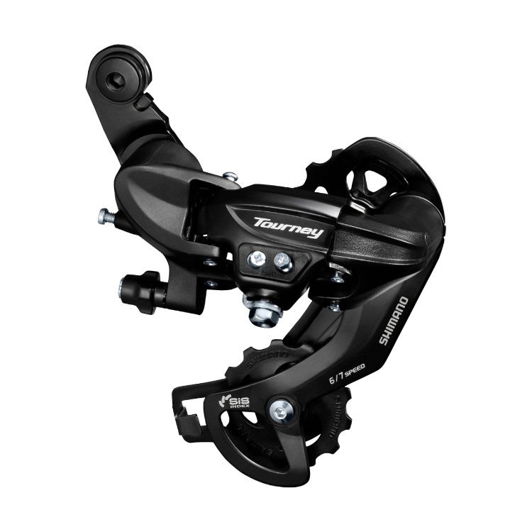 SHIMANO RD-TY300 TOURNEY 6/7 S, Colour: Black