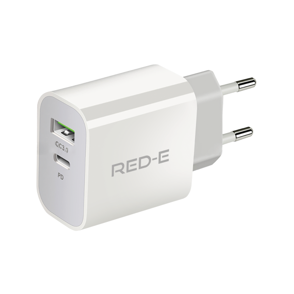 RED-E 35W WALL CHARGER, Colour: White