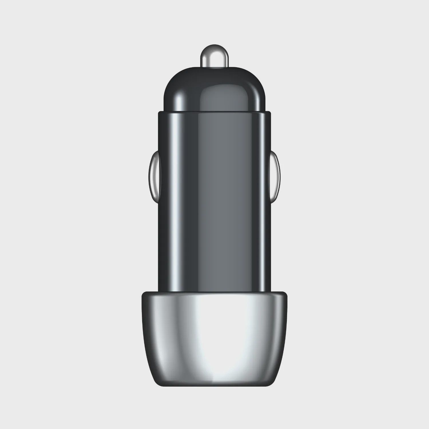 RED-E PD CAR CHARGER BLK, Colour: Black
