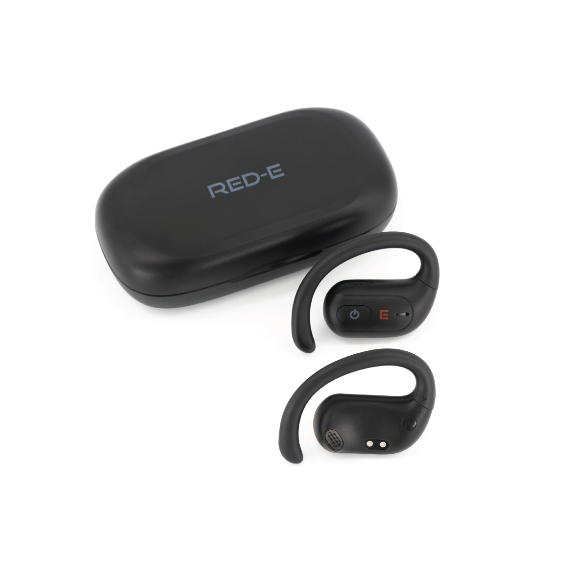 RED-E OPENFIT PRO EARPHONES, Colour: Black
