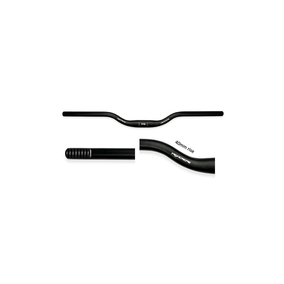 RYDER H/BAR AL RIZER 40MM, Colour: Black