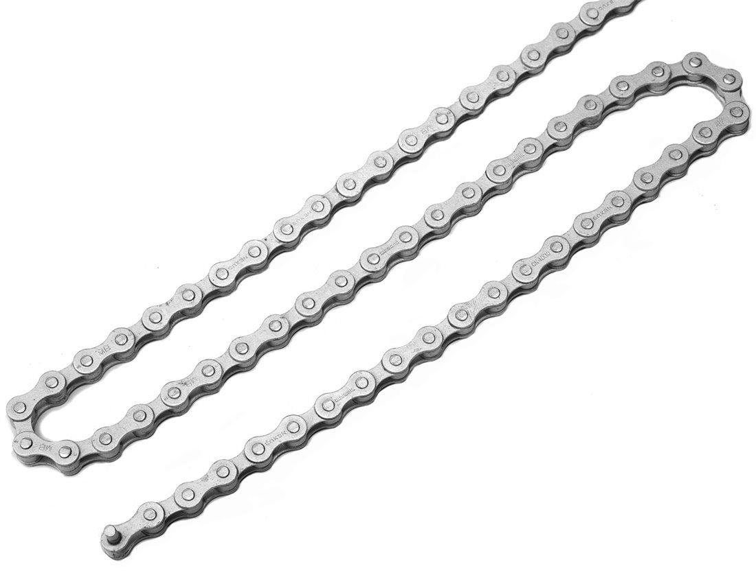 SHIMANO CHAIN SINGLETSPEED CNNX10, Colour: Silver