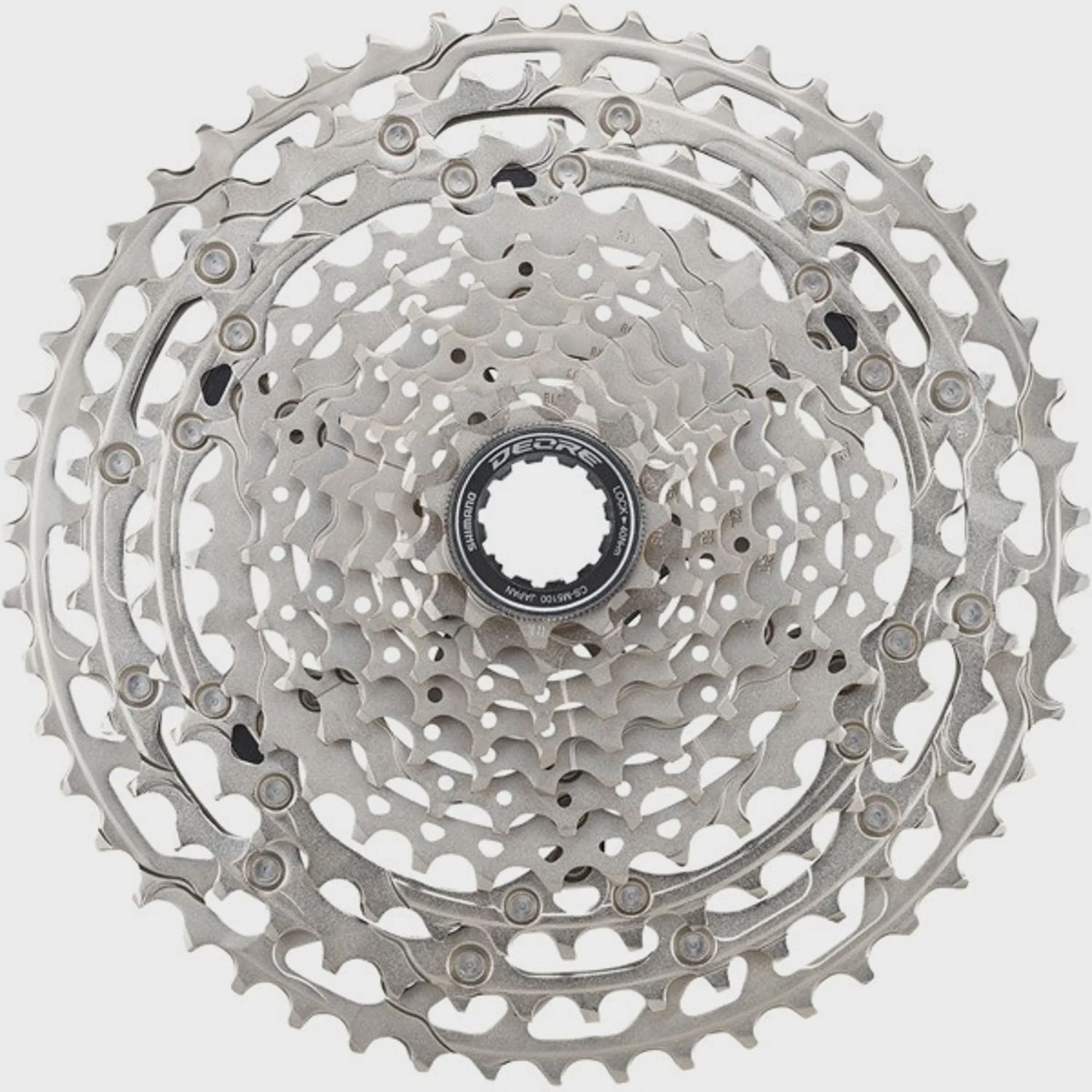 SHIMANO CSM5100 DEORE 11-42T 11SPD, Colour: Silver