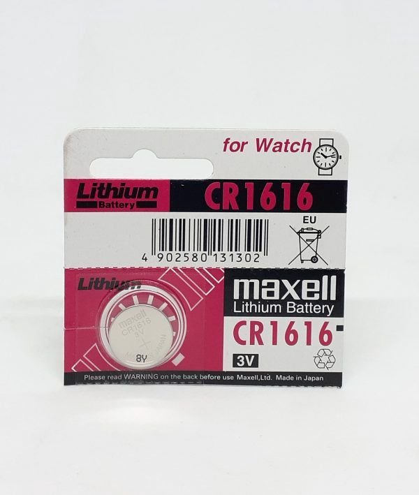 MAXELL LITHIUM BATTERY CR 1616