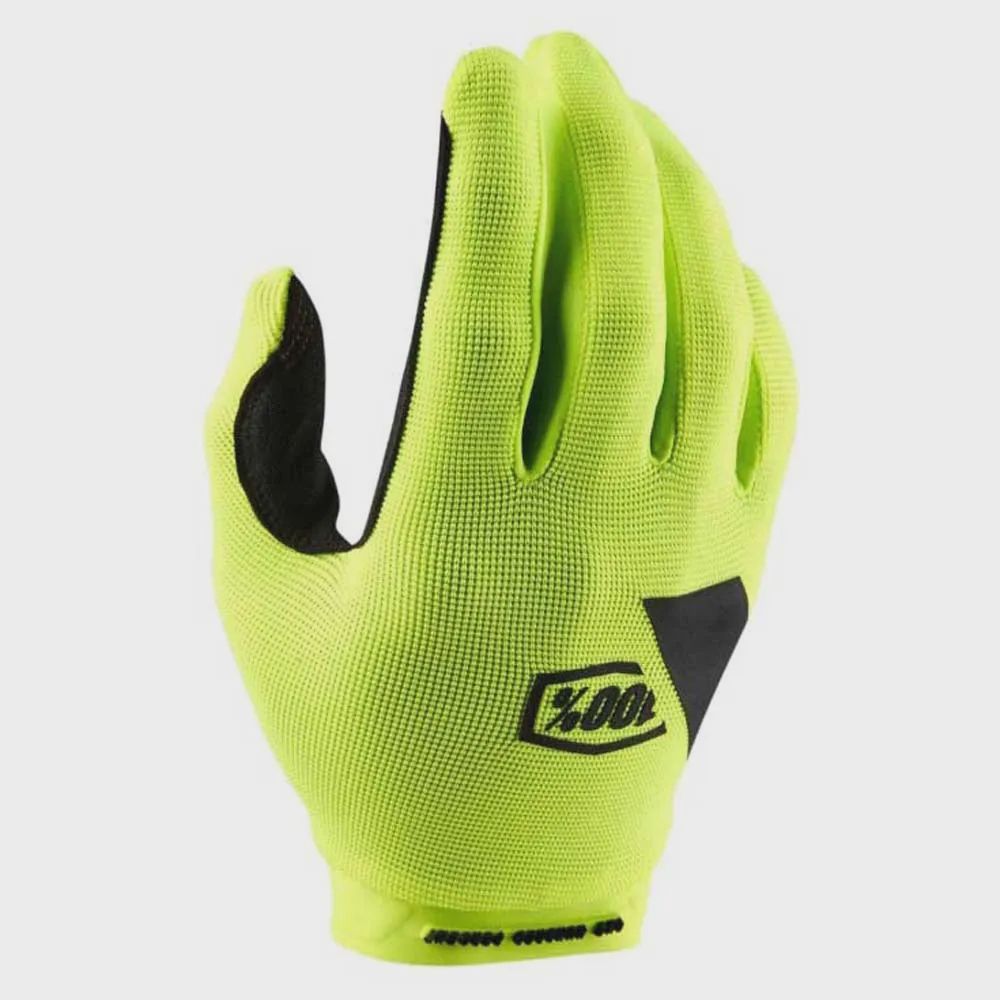 100% RIDECAMP GLOVES, Size: S, Colour: NEON