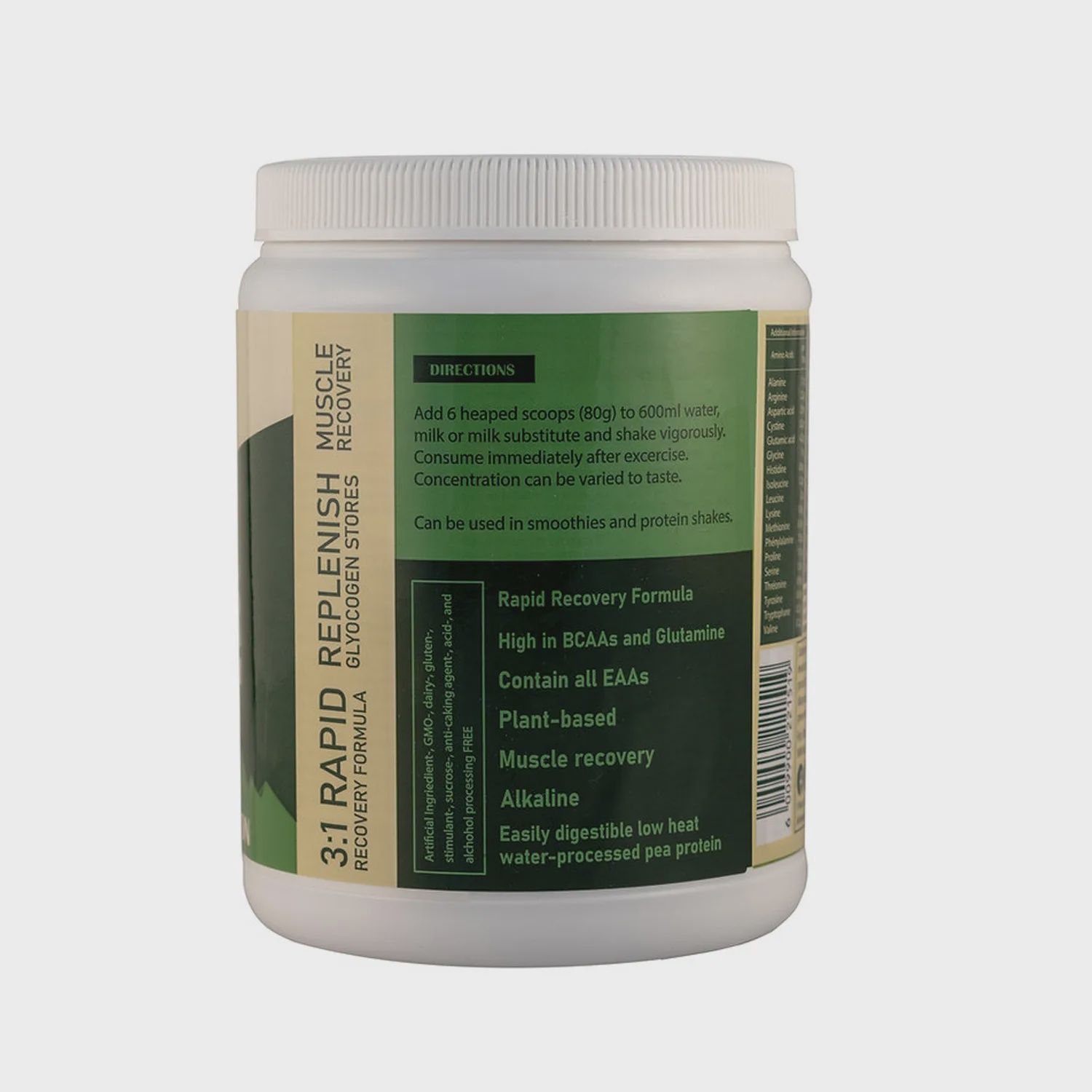ENDURANCE RECOVERY TUB 850g, Colour: Cocoa