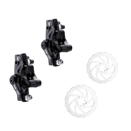BRAKE MECHANICAL DISC F/R INCL ROTORS