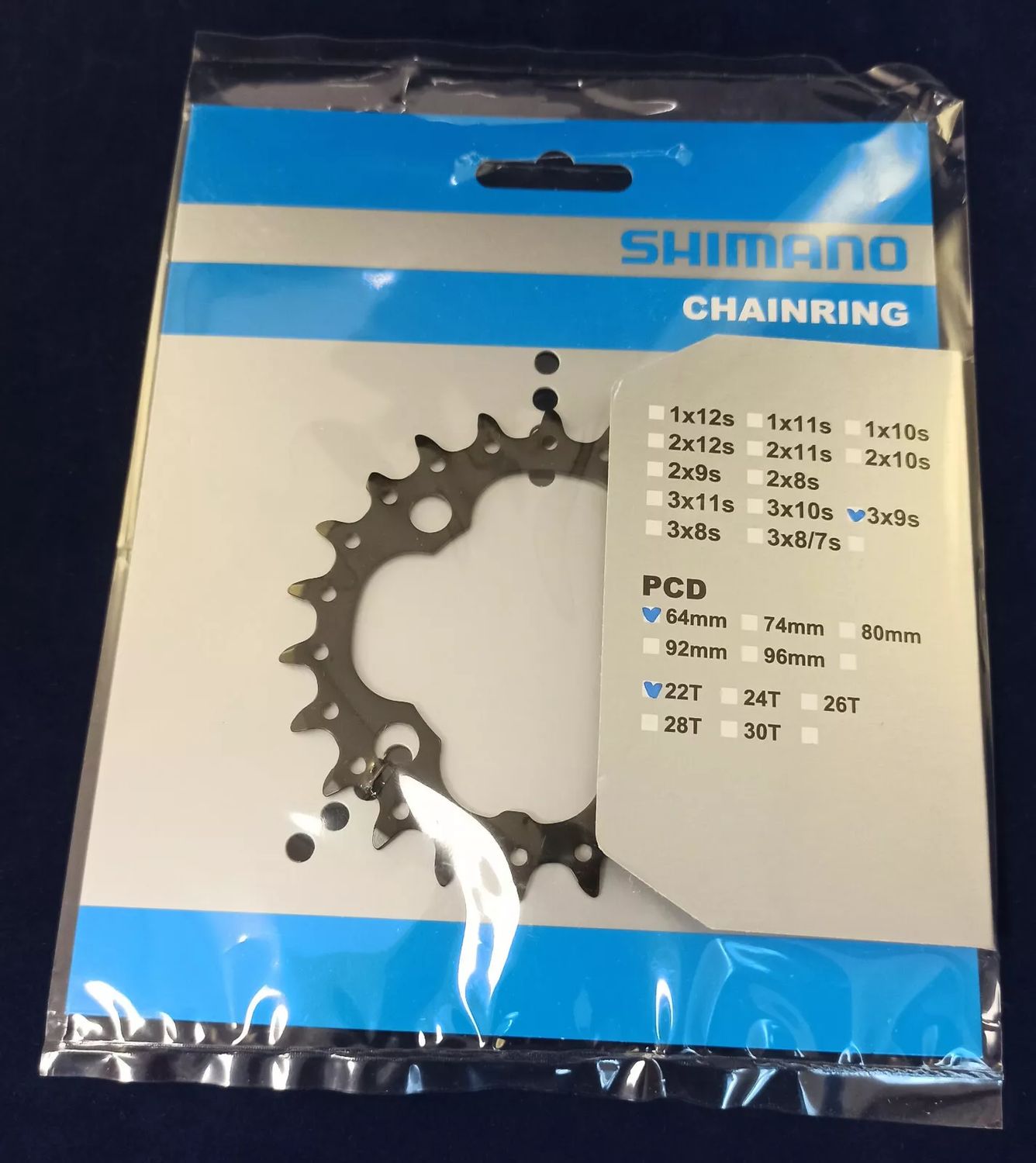 SHIMANO FCM660/677 22T RING