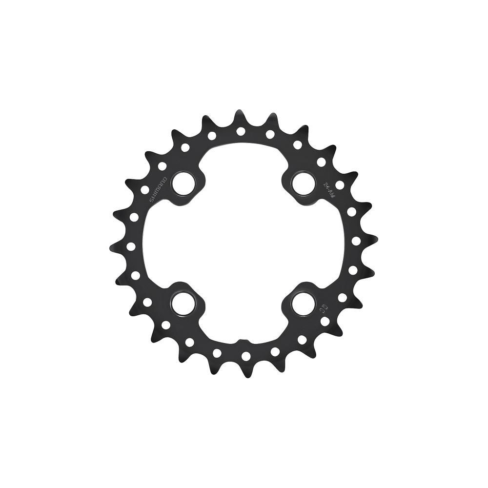 SHIMANO FCM675 24T 10SPD 64MM, Colour: Black