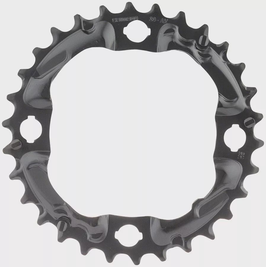 SHIMANO ALIVIO  FC-M4000 CHAINRING 30T, Colour: Black
