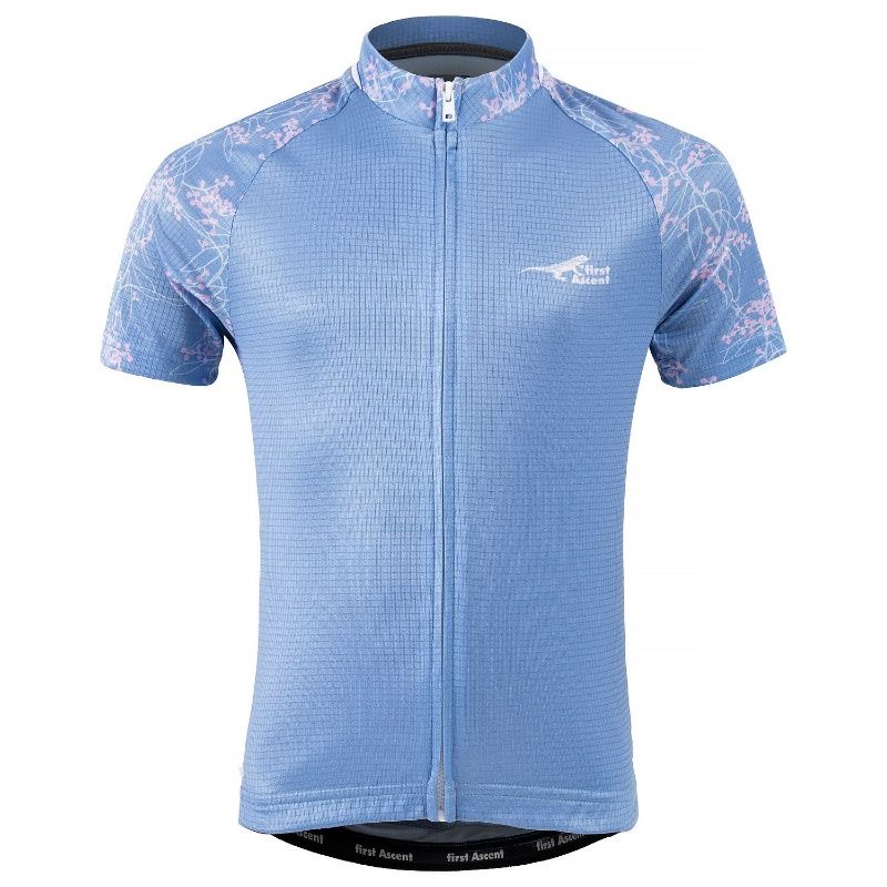 FIRST ASCENT GIRLS SPRING CYCLING JERSEY, Colour: Spring, Size: 13-14