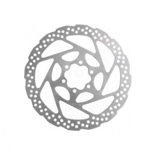 SHIMANO SMRT56 180MM 6 BOLT, Colour: Silver