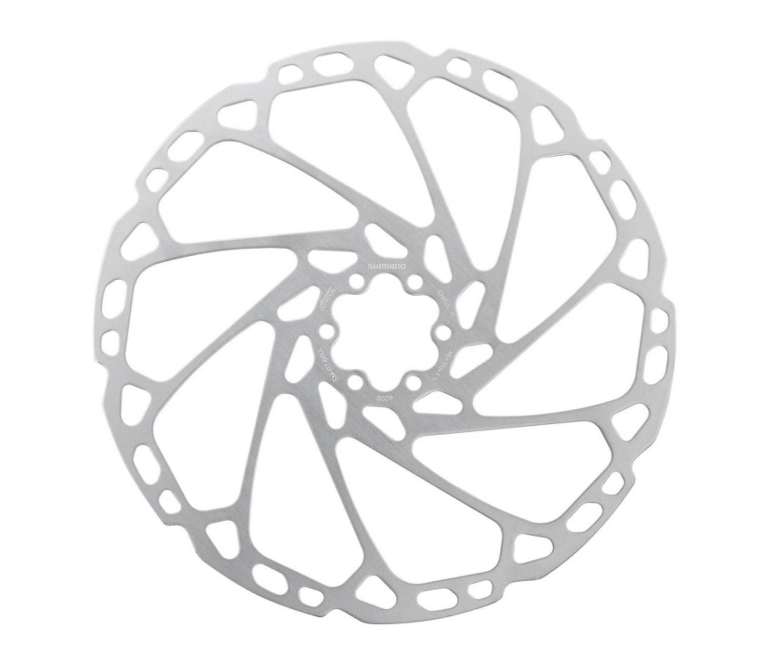 SHIMANO SMRT66 160MM 6 BOLT, Colour: Silver