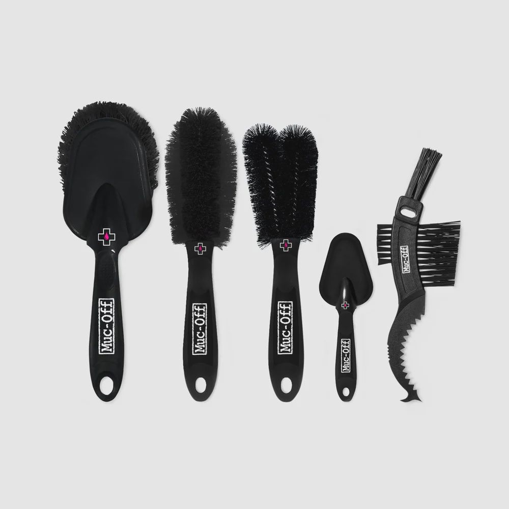 MUC-OFF 5XBRUSH SET, Colour: Black