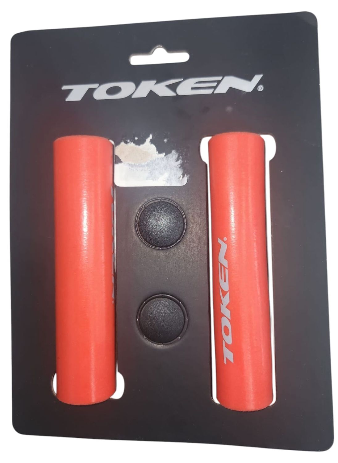 TOKEN CHUNKY SILICON FOAM GRIP, Colour: RED
