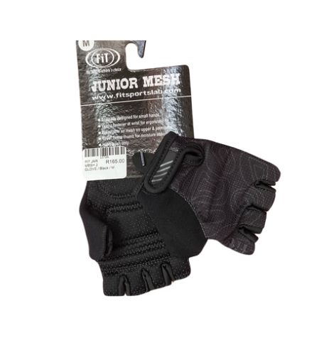 FIT JNR MESH 2 GLOVE, Colour: Black, Size: S